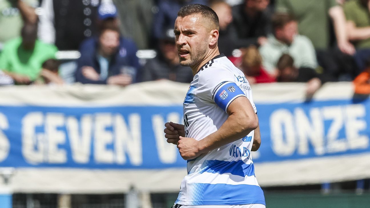 Trận đấu cuối cùng của Van Polen cho Zwolle: “Tôi hơi lo sợ về cách mình sẽ phản ứng”